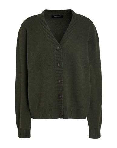 Woman Cardigan Dark green Size 6 Cashmere