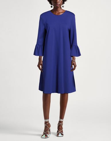 Woman Midi dress Purple Size 8 Viscose, Polyamide, Elastane