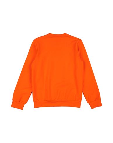 Kid Boy Sweatshirt Orange Size 12 Cotton, Elastane