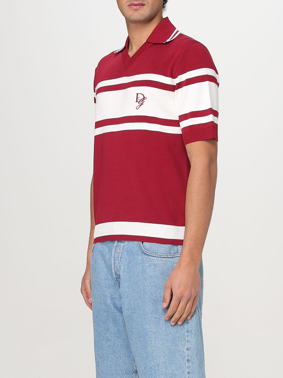 Striped T-shirt - Red