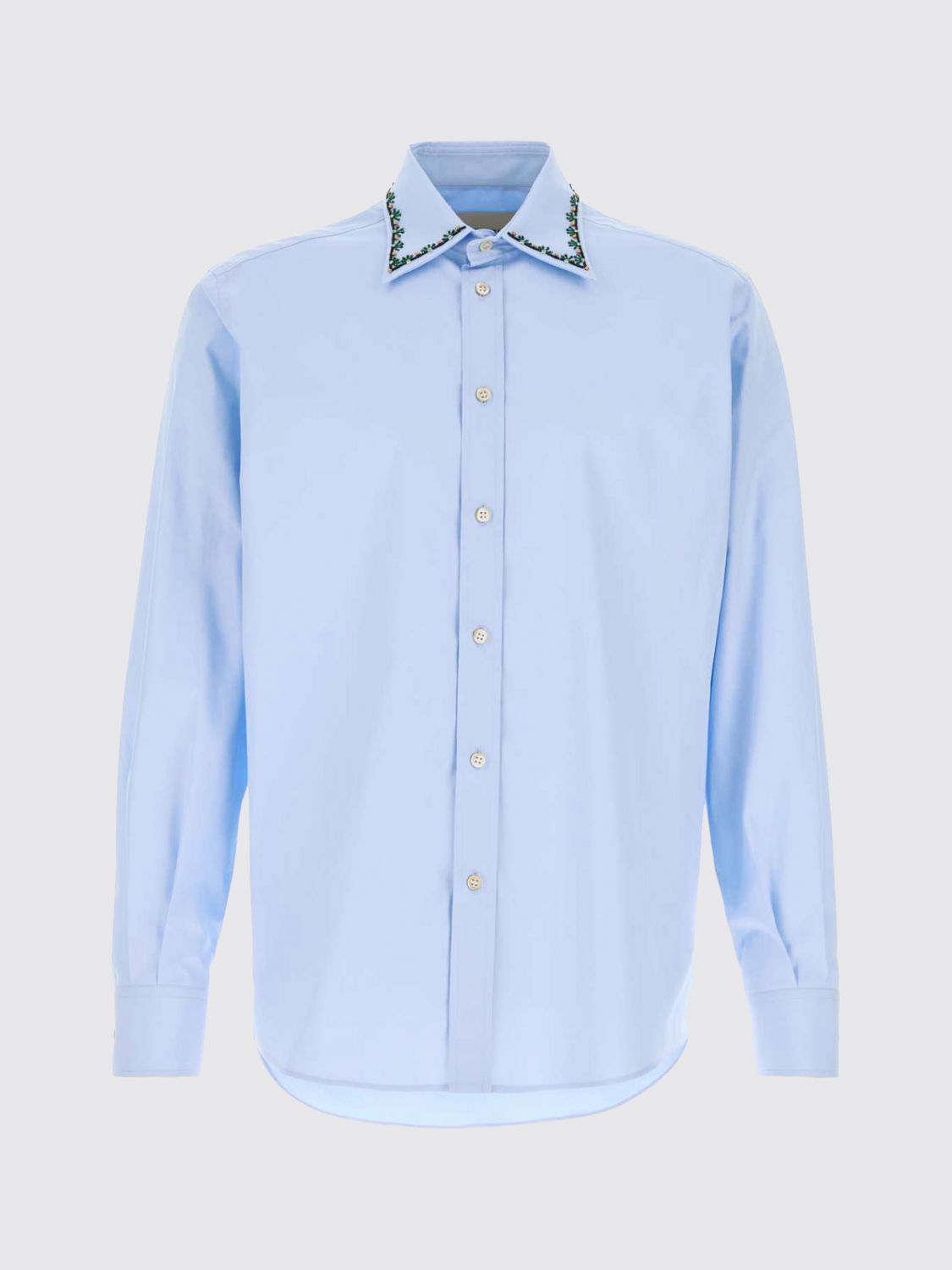 Shirt Men color Sky