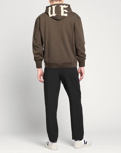 Man Sweatshirt Military green Size 3 Cotton