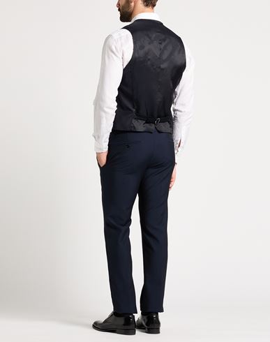 Man Tailored Vest Navy Size 36 Wool