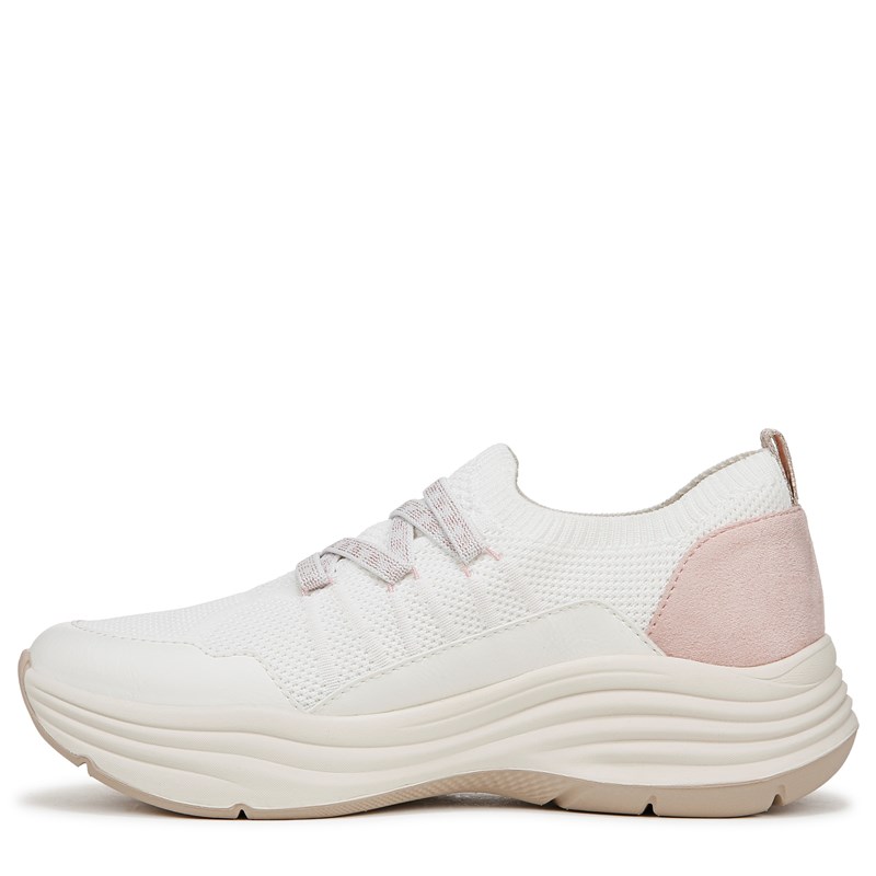 Women's Impact Sneakers (White Knit Fabric)