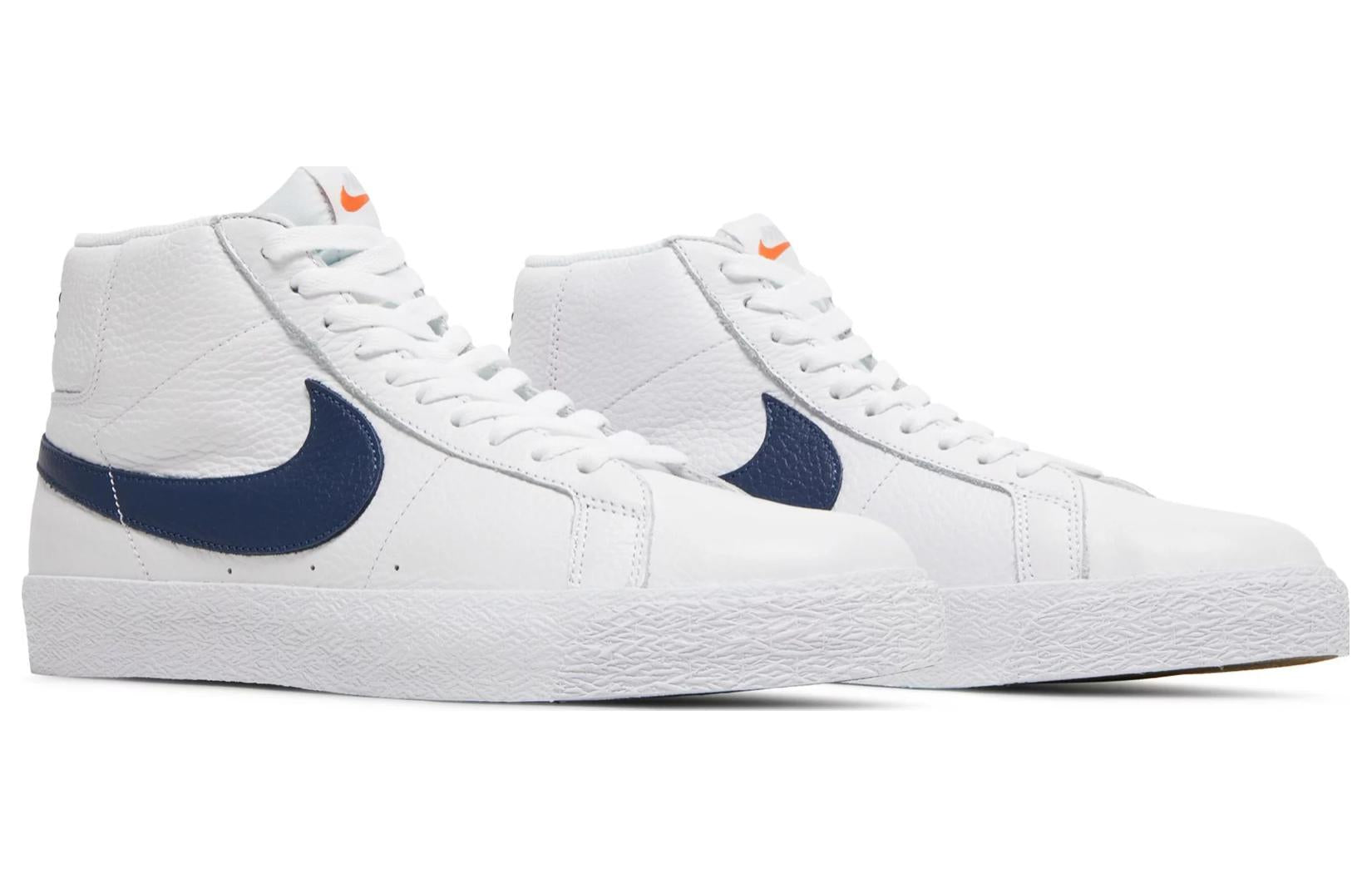 Zoom Blazer Mid ISO SB 'Orange Label - White Navy'