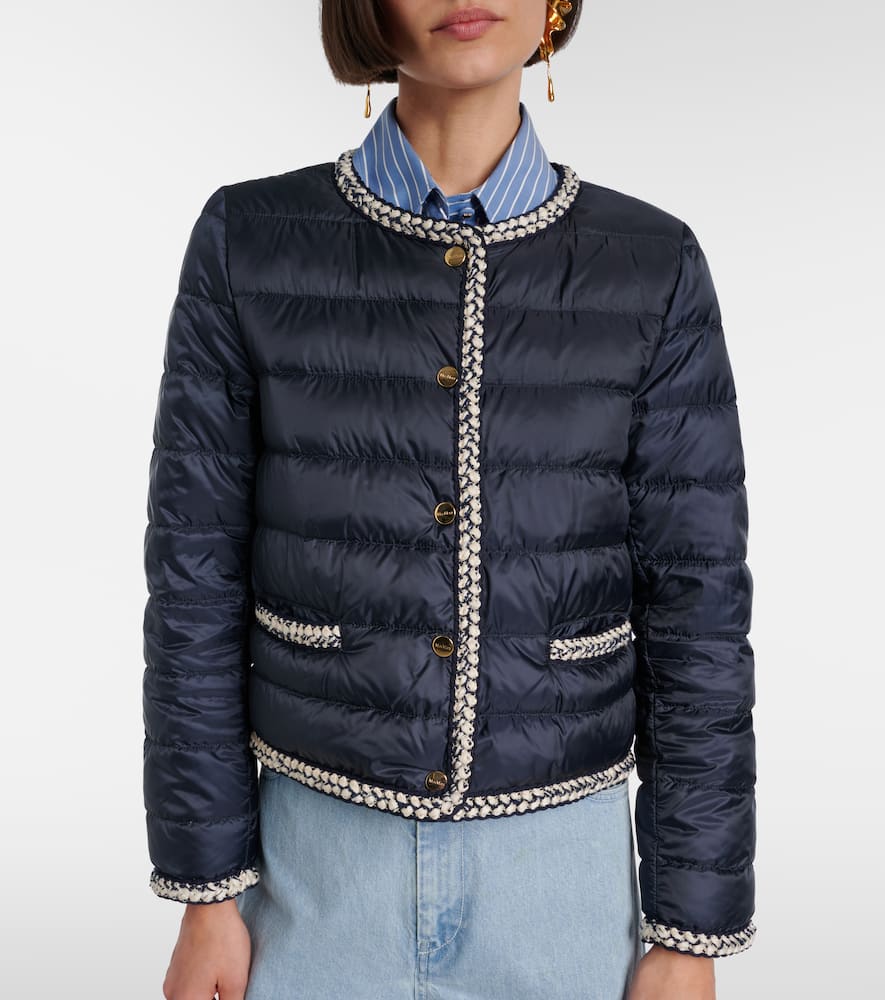 The Cube Chloe quilted down jacket