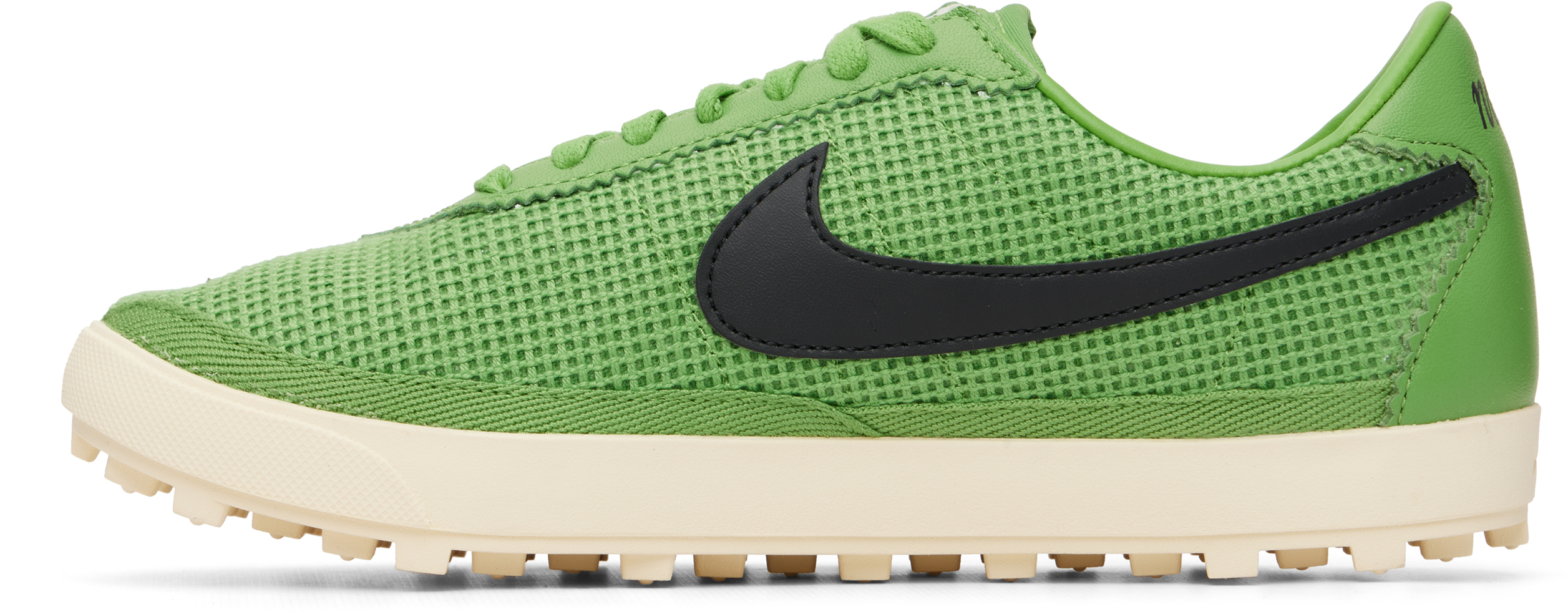 Green Astrograbber Textile Sneakers