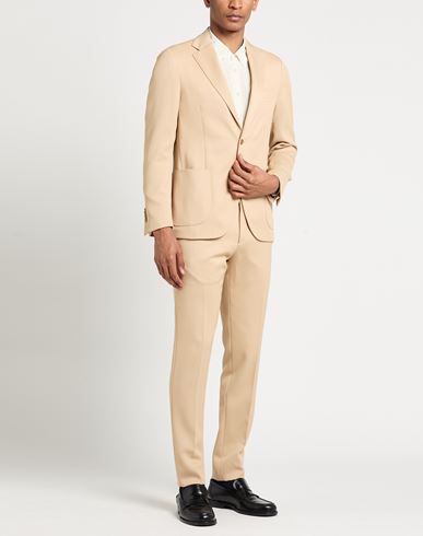 Man Suit Sand Size 36 Virgin Wool