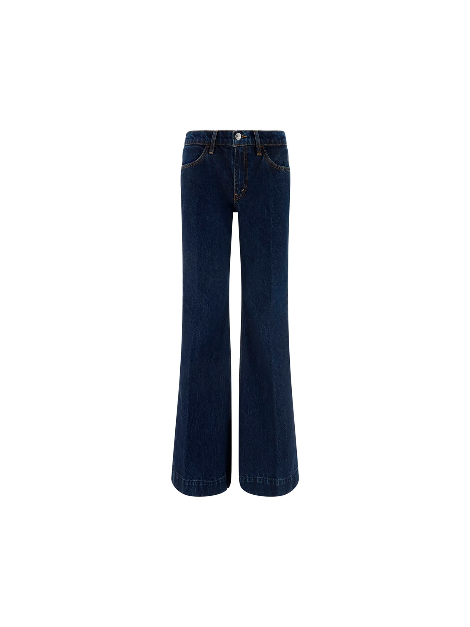 70s low-rise flared jeans - Blue