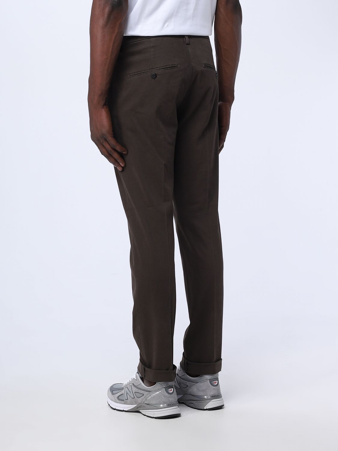 Pants Men color Burnt