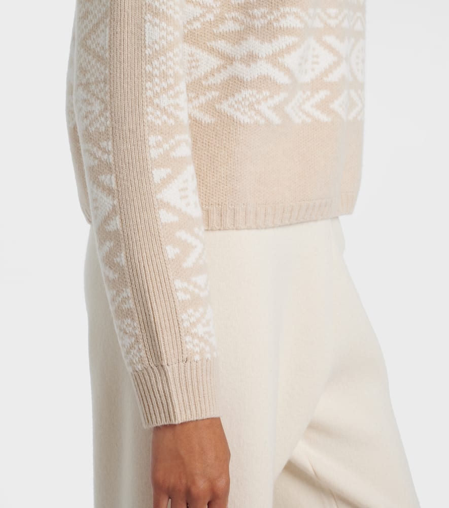 Nadin wool and cotton-blend turtleneck sweater