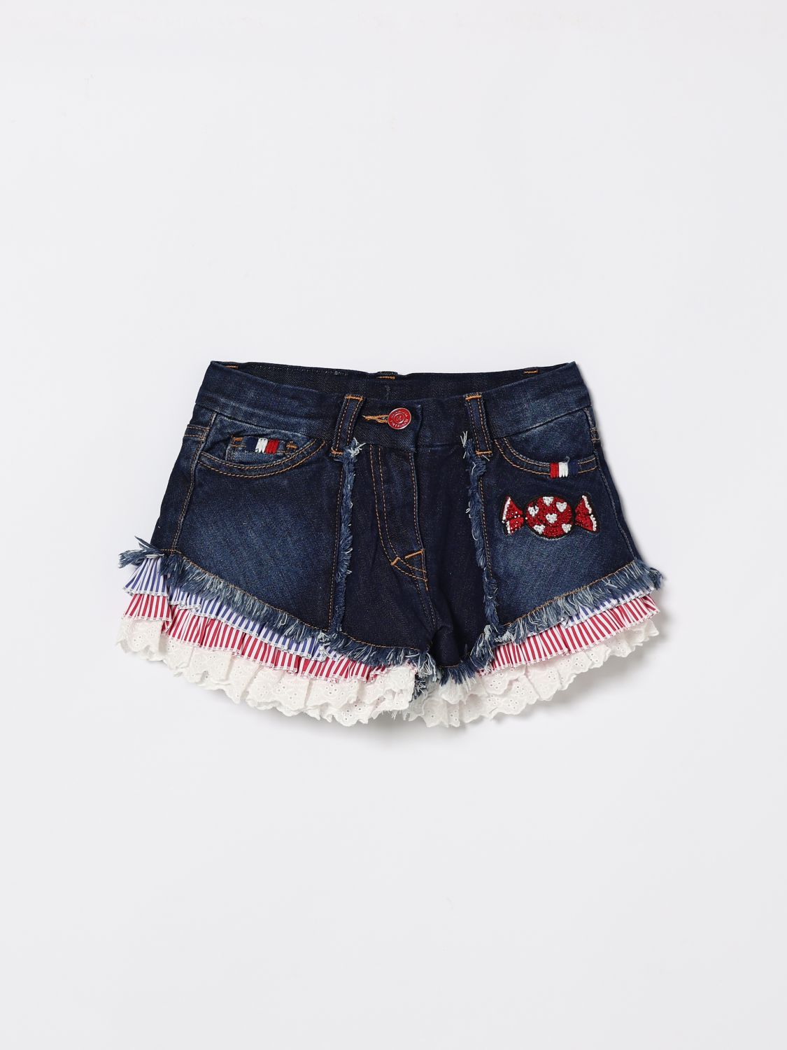 Shorts Kids color Blue