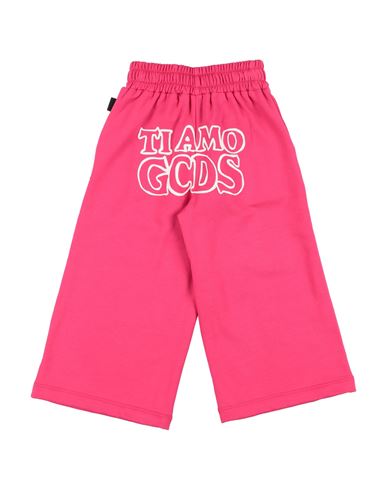 Kid Girl Pants Fuchsia Size 12 Cotton, Elastane