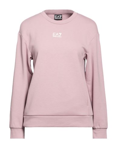 Woman Sweatshirt Pink Size XS Polyester, Cotton