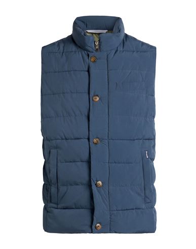 Façonnable Man Vest Navy Size L Polyamide