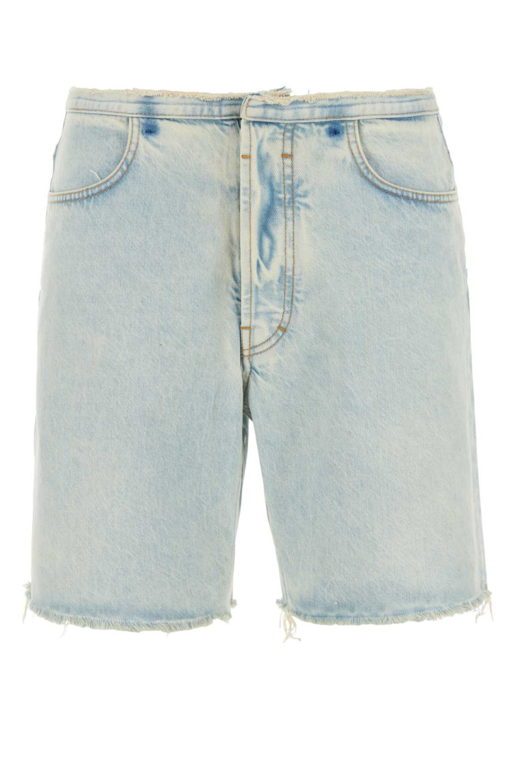 Denim Bermuda Shorts