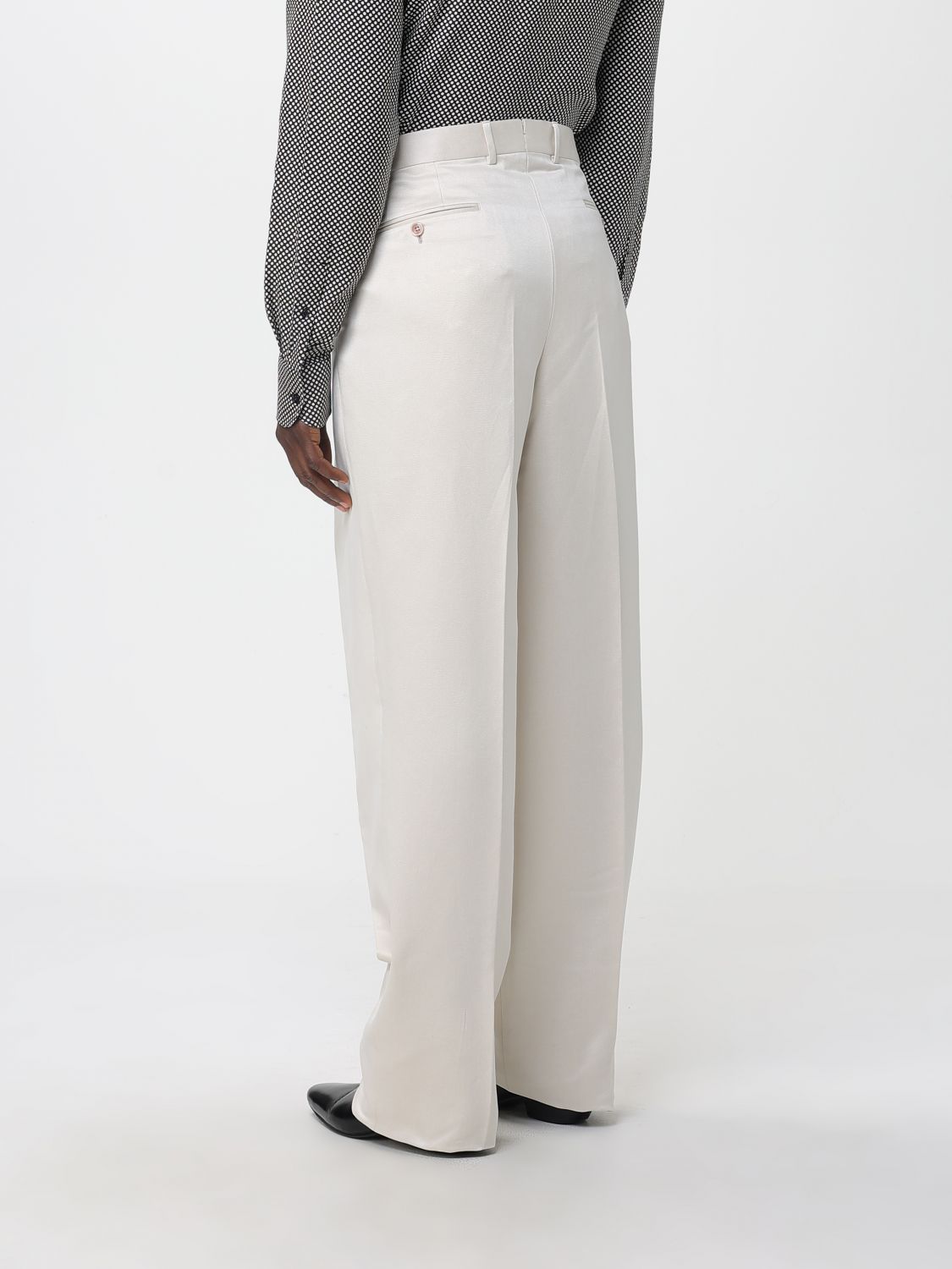 Pants Men color Beige
