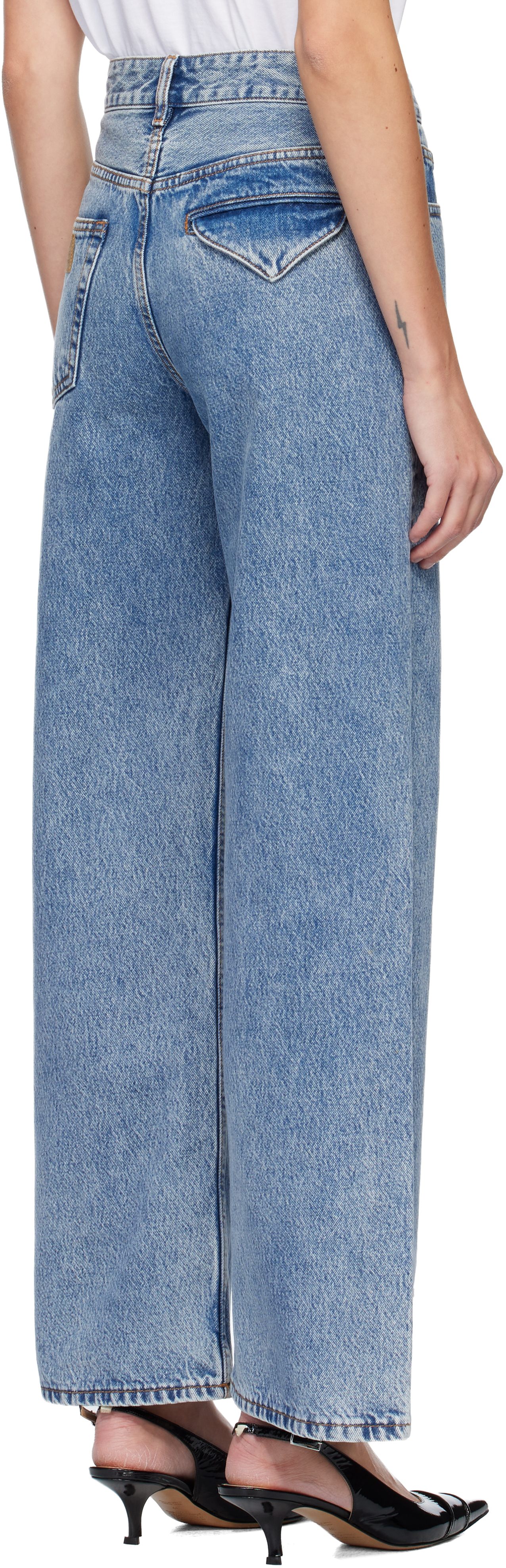 Blue 5 Pockets Jeans