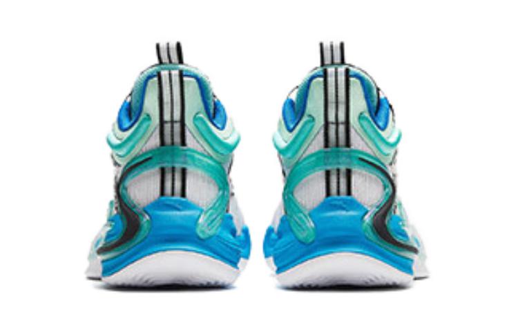 (GS) Basketball Shoes 'White Blue'