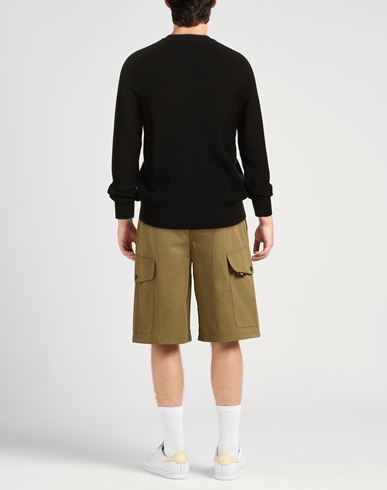 Man Sweater Black Size L Acrylic, Cotton, Virgin Wool, Polyamide, Elastane