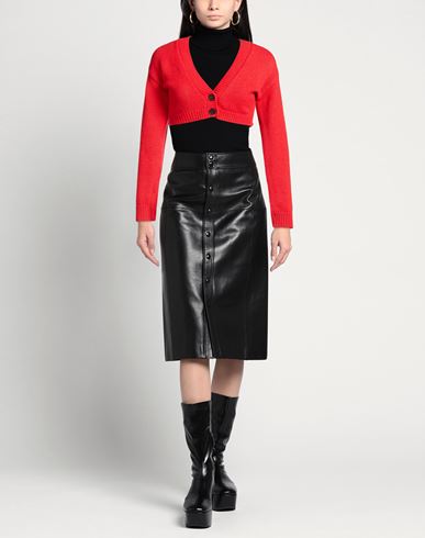 Woman Wrap cardigans Tomato red Size M Cashmere, Polyamide