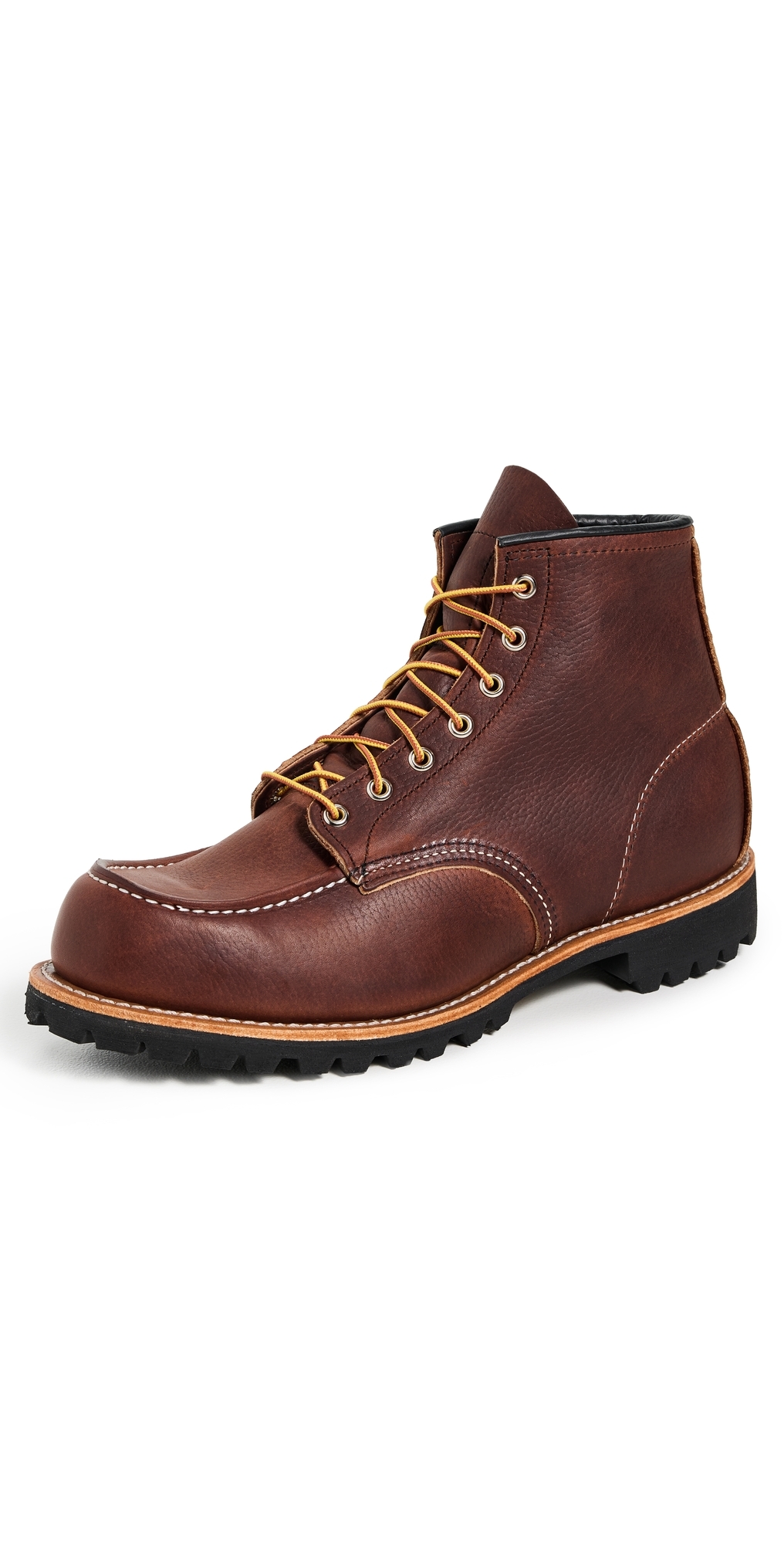 Roughneck Oil Slick Leather Boots Briar Oil Slick