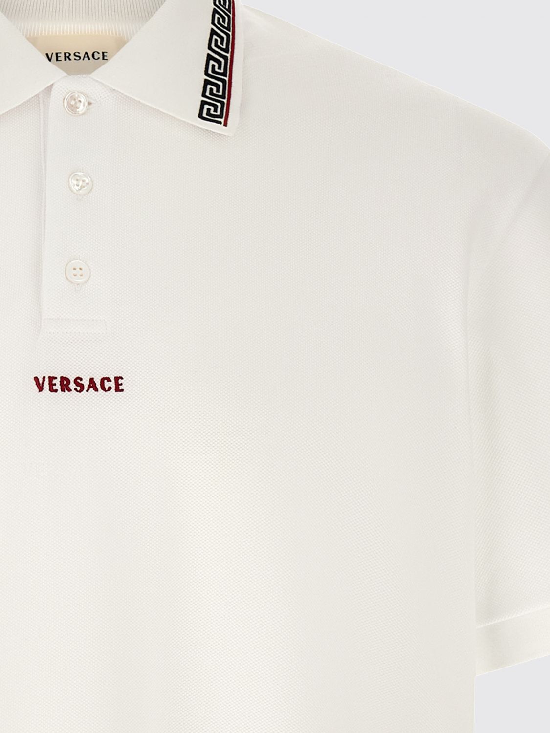 Polo Shirt Men color White