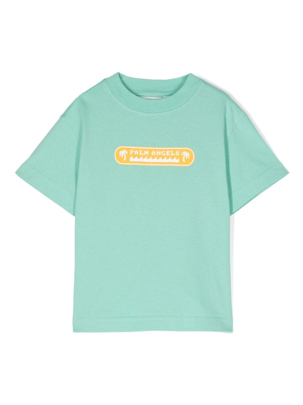 Palm Waves cotton T-shirt - Green