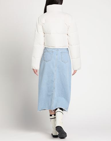 Woman Puffer White Size S Polyester, Polyamide