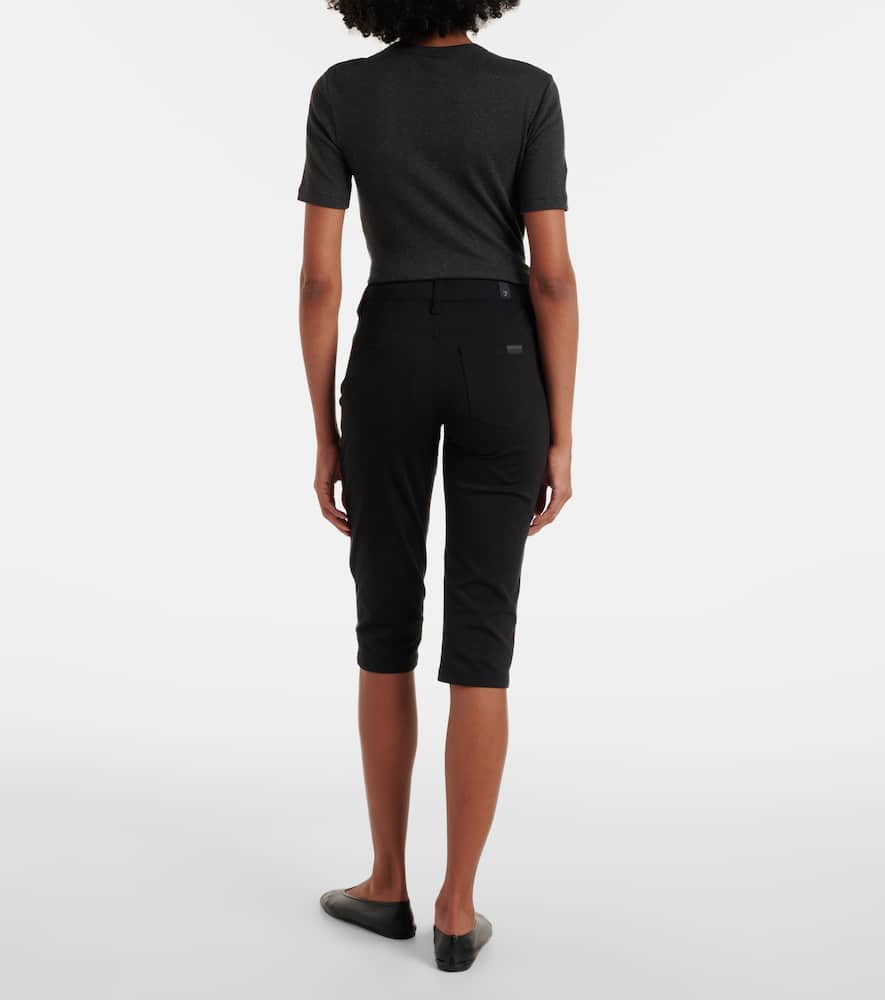 Capri mid-rise skinny jeans