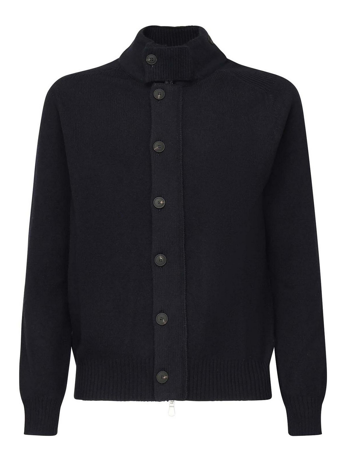 Wool Blend Cardigan Jacket