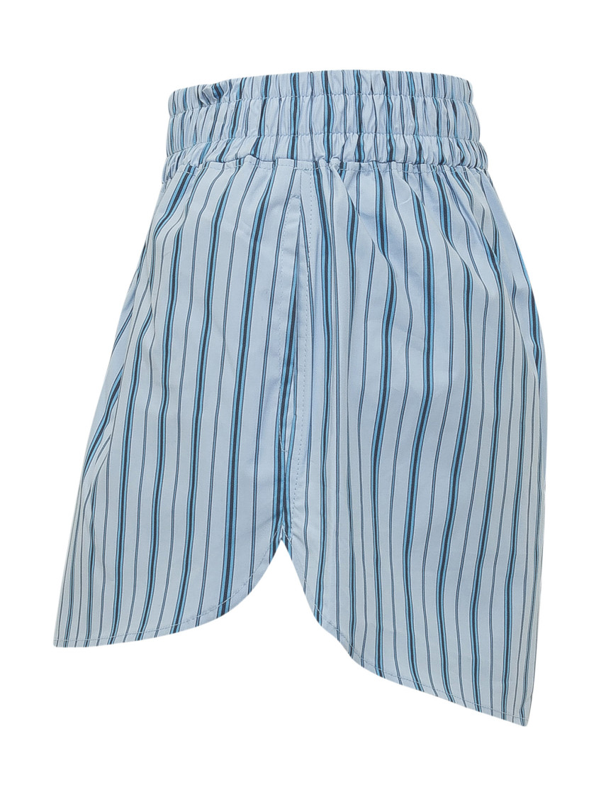 Blue Stripes Shorts