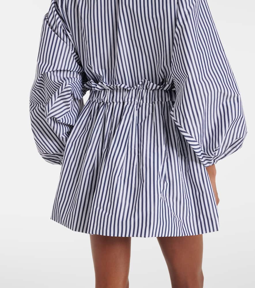Striped miniskirt