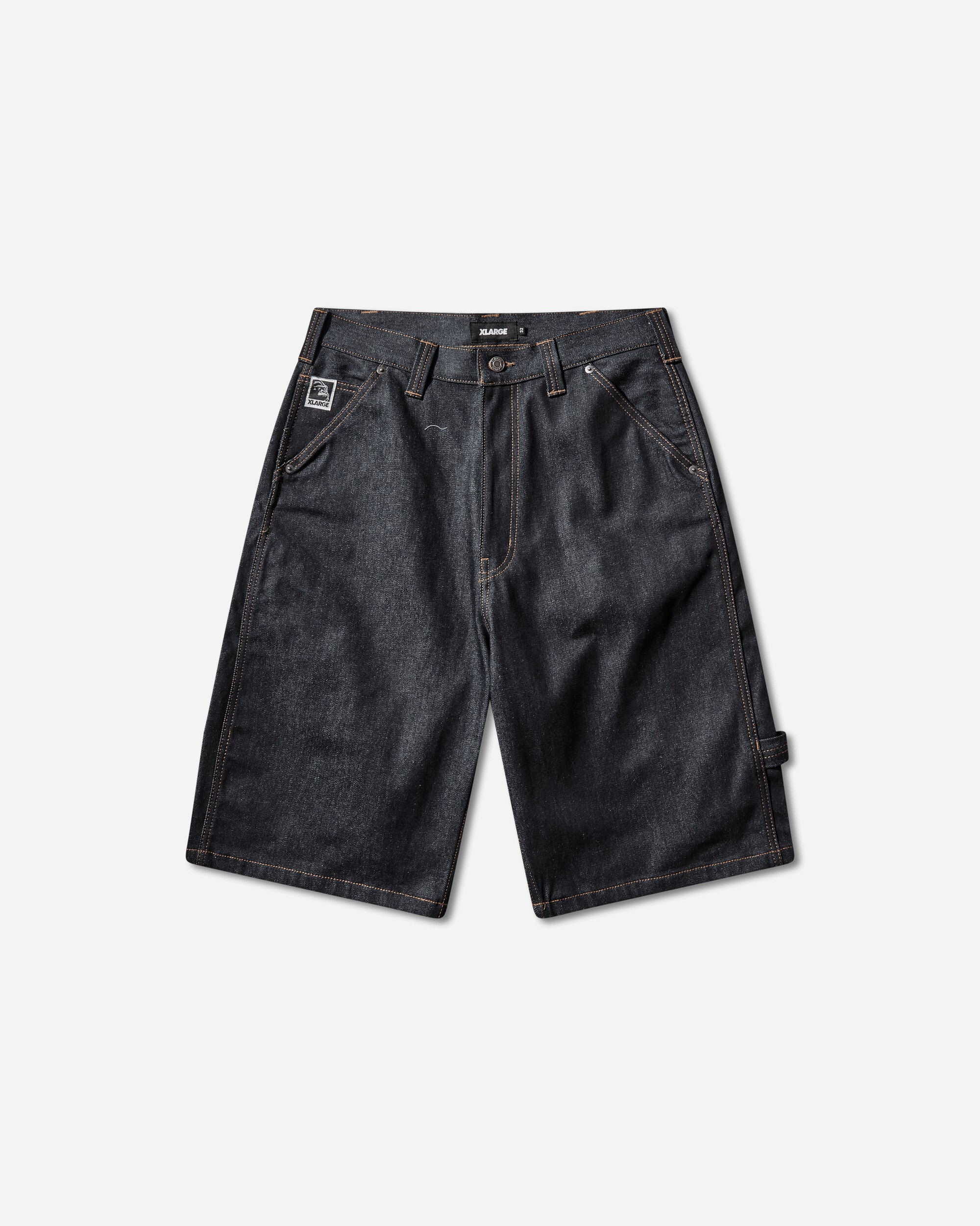 Men s Cut Out XL Loose Shorts Indigo