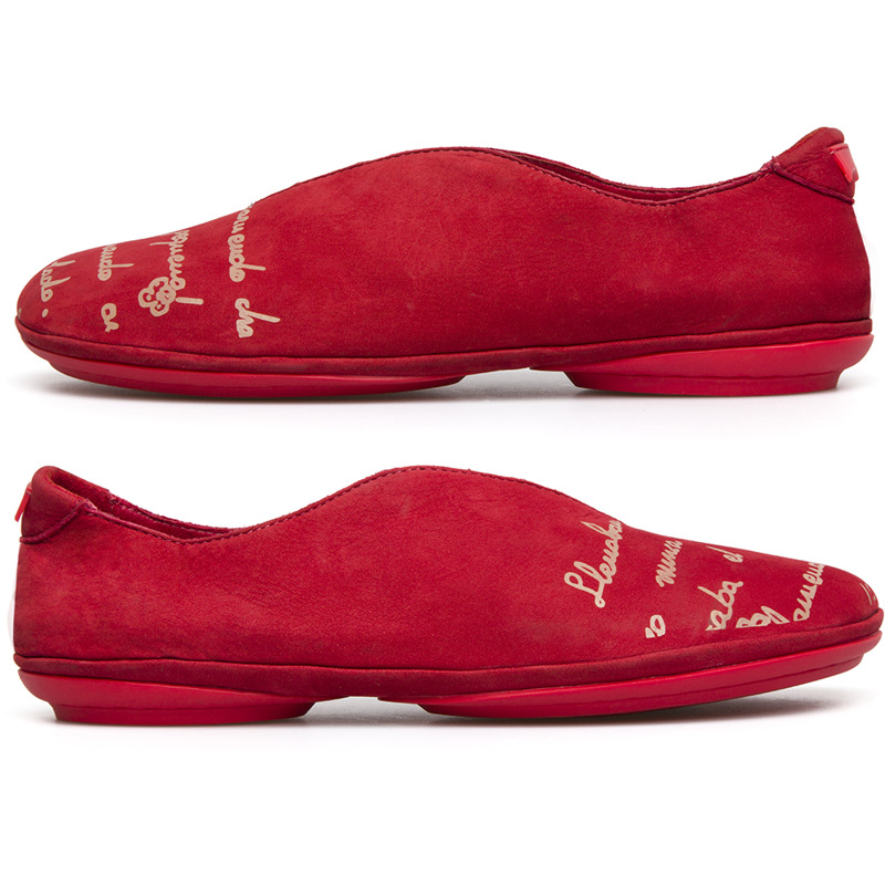 CAMPER Twins - Formal shoes for Women - Red, 41, Suede