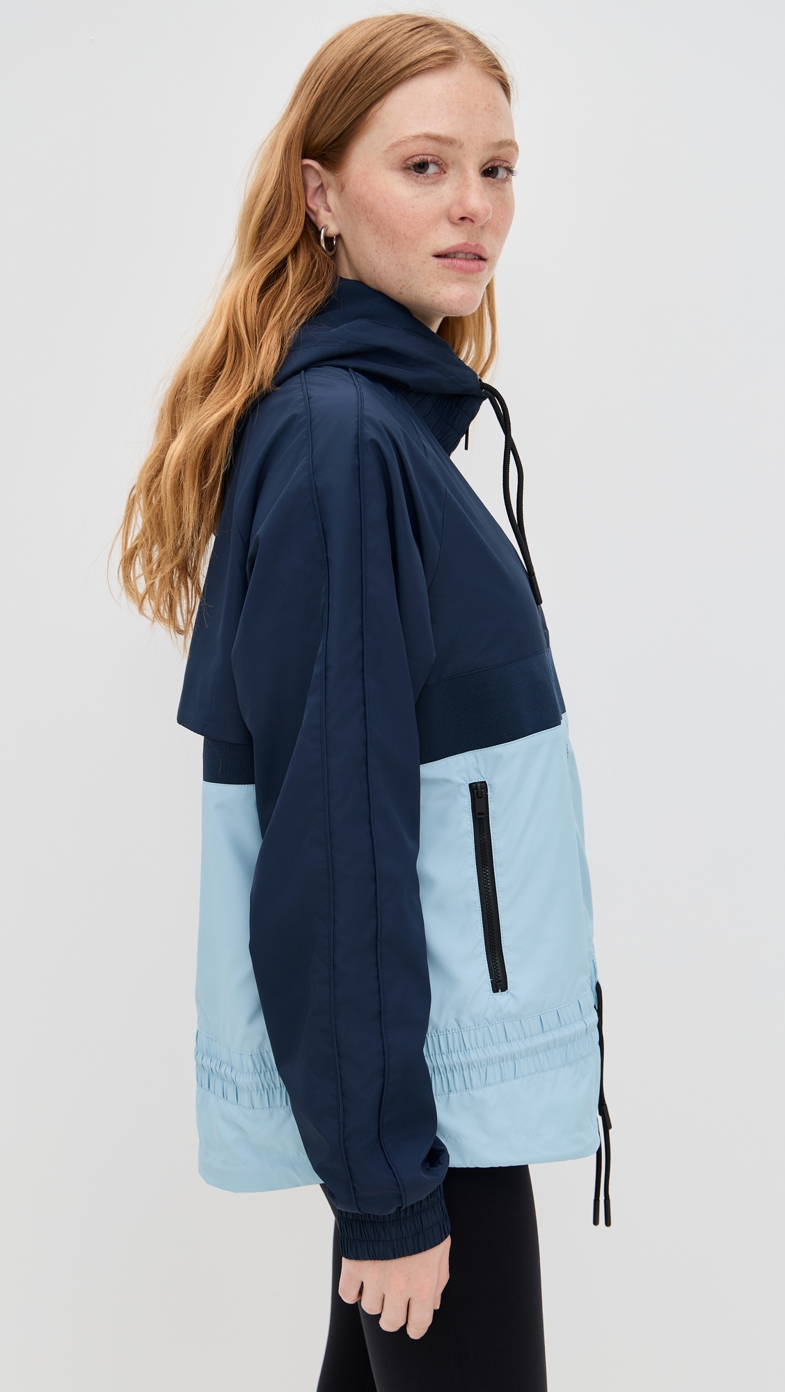 P. E NATION Man Down Jacket Ice Blue/Dark Navy 