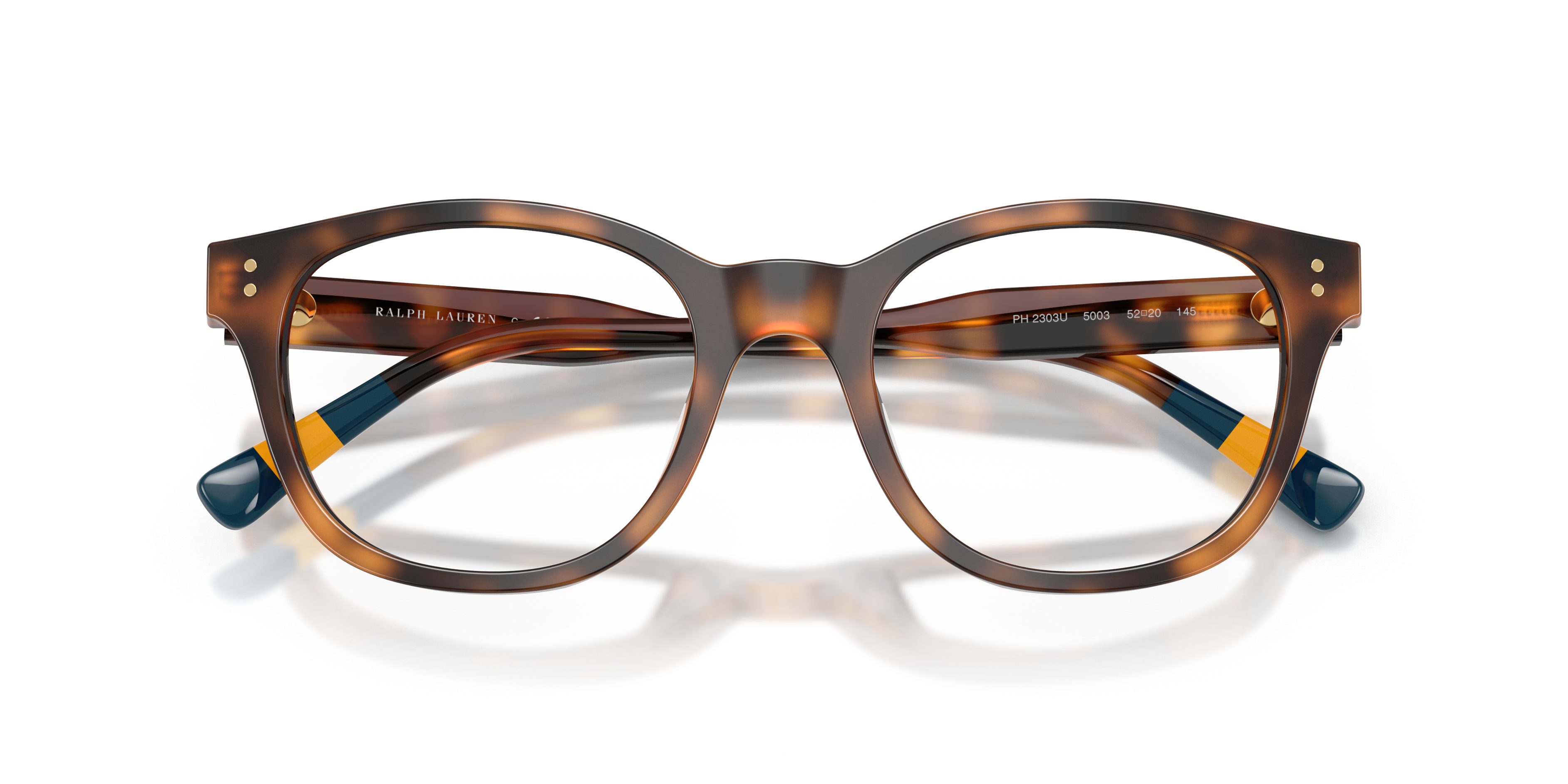 Polo Ralph Lauren Hombre Polo Ralph Lauren PH2303U 5003 Monturas ópticas Acetato Tortuga Transparente Cuadrada Norma