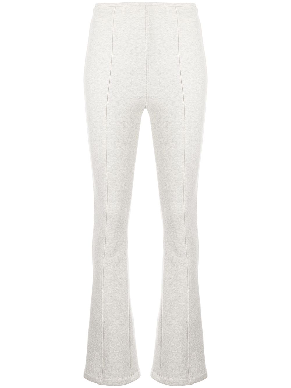 Alexander Wang high-waisted flared leg trousers - Grey