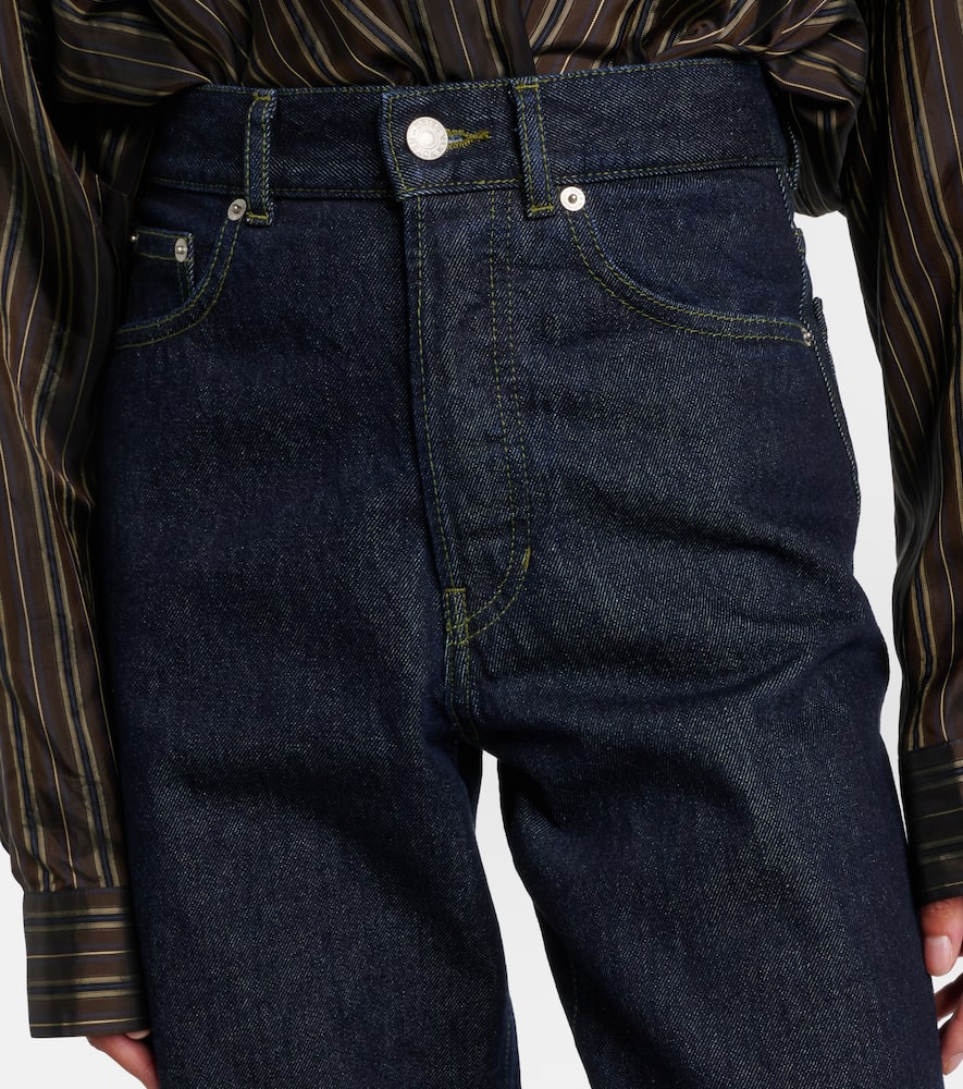 High-rise wide-leg jeans