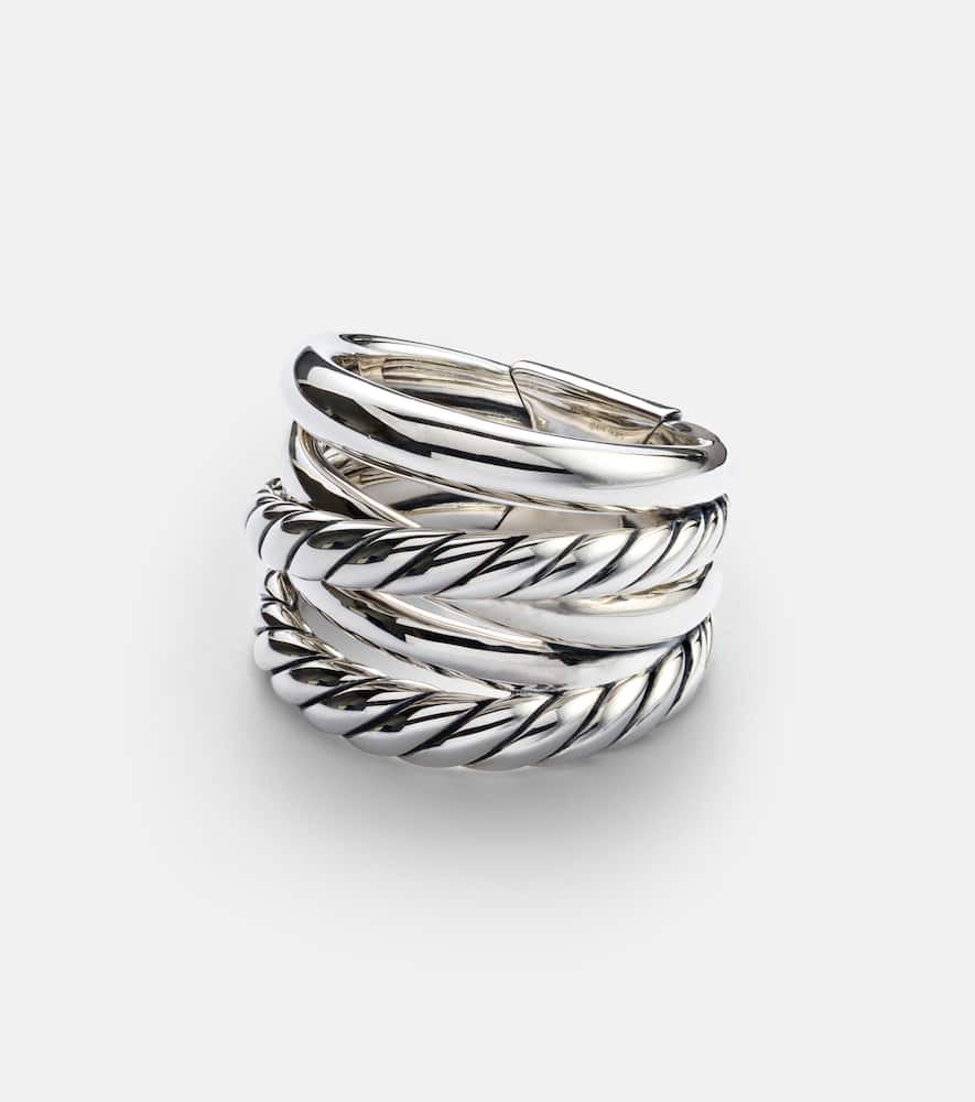 Crossover® sterling silver ring