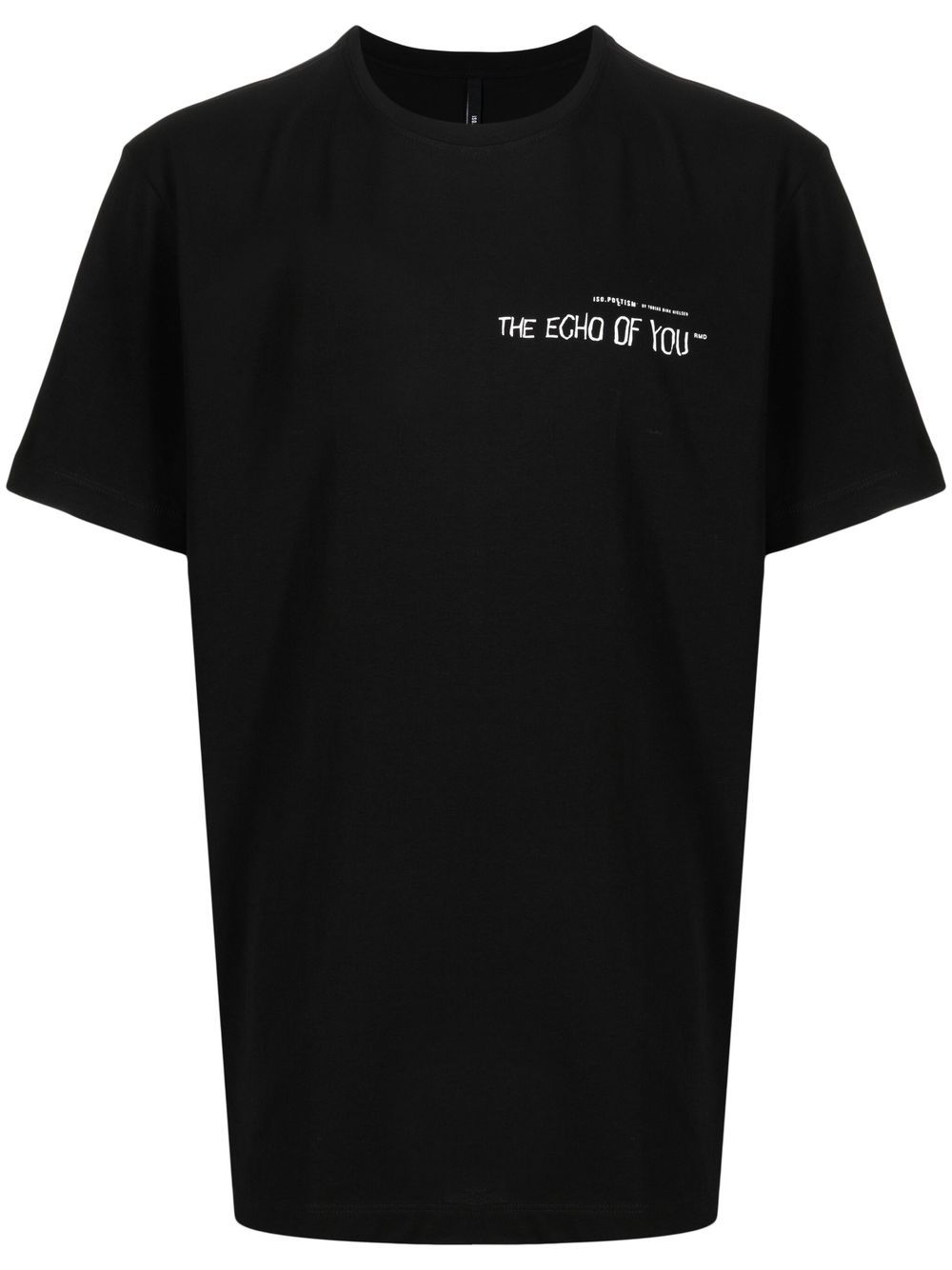 Graphic-print short-sleeved T-shirt - Black