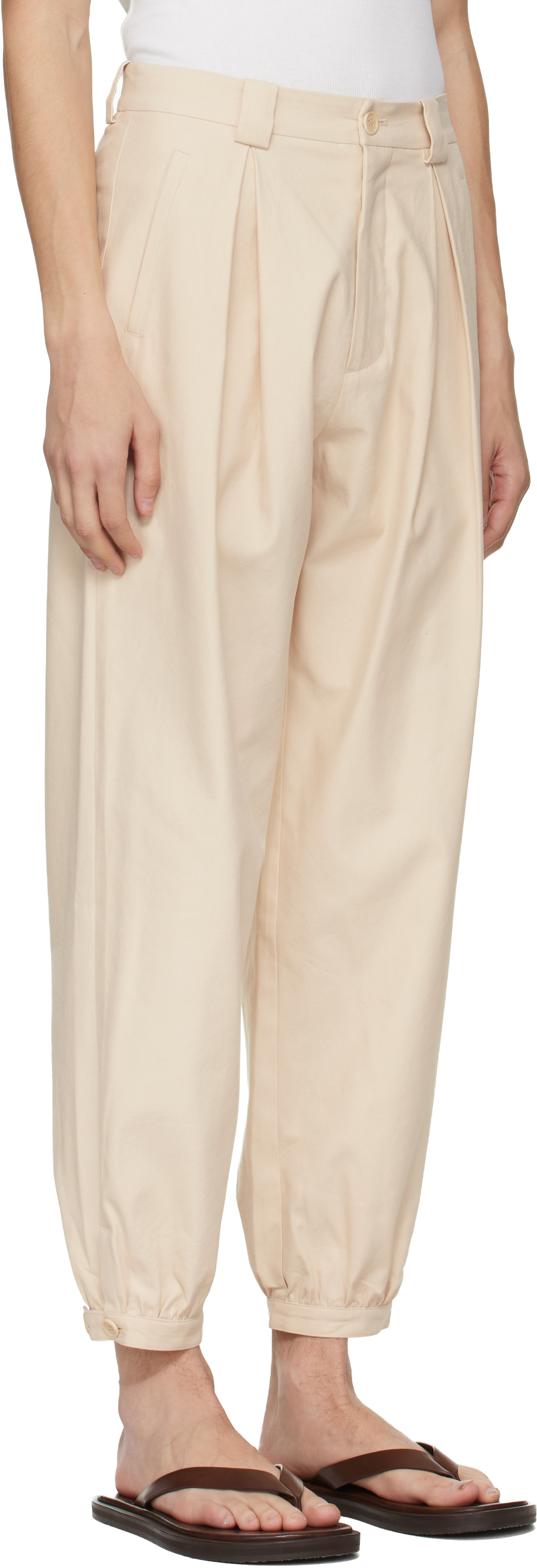 Off-White Gathering Trousers