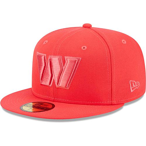 Men's Red Washington Commanders Color Pack Brights 59FIFTY Fitted Hat