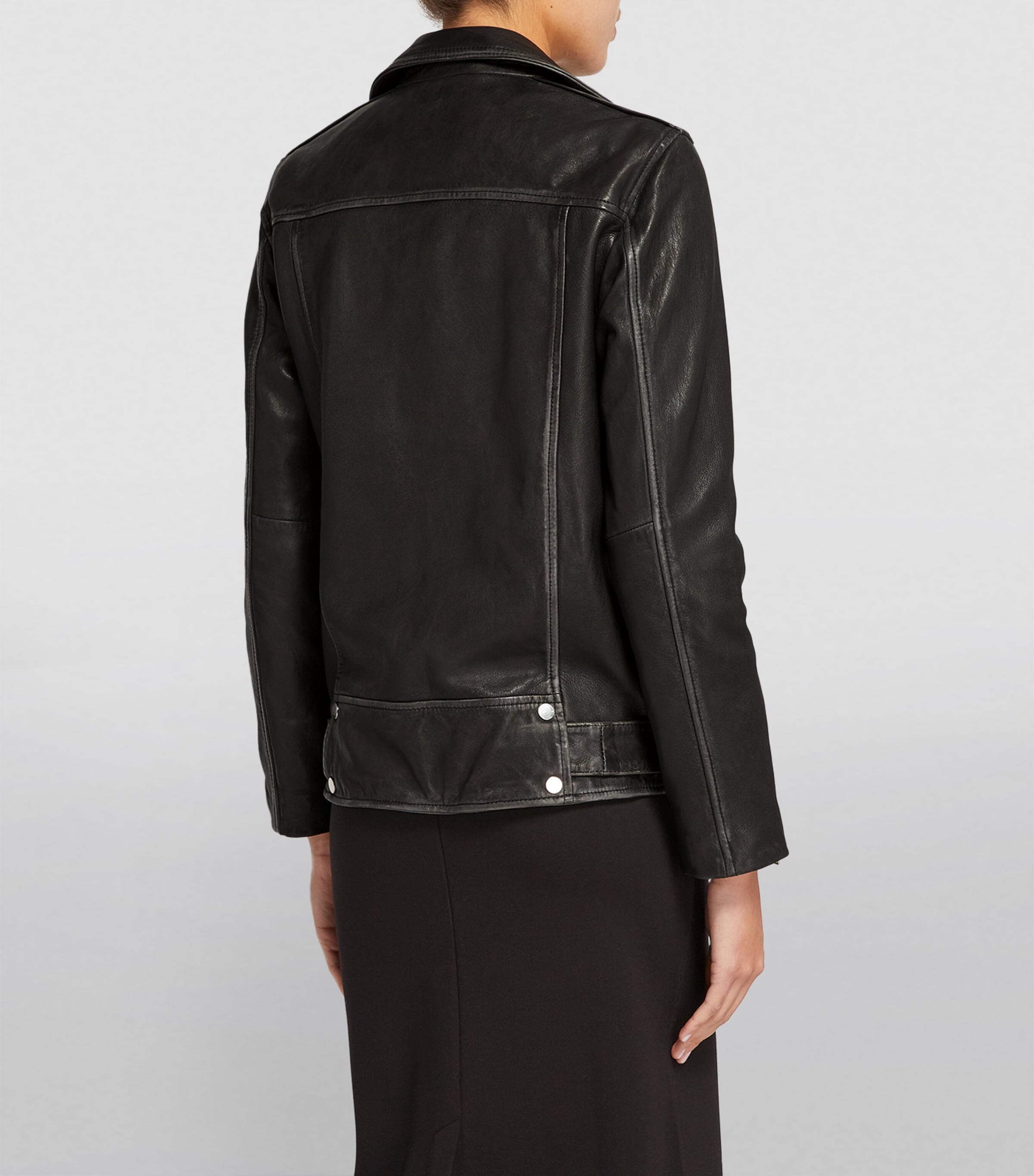 Leather Billie Biker Jacket