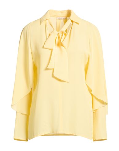 Woman Top Yellow Size 6 Viscose