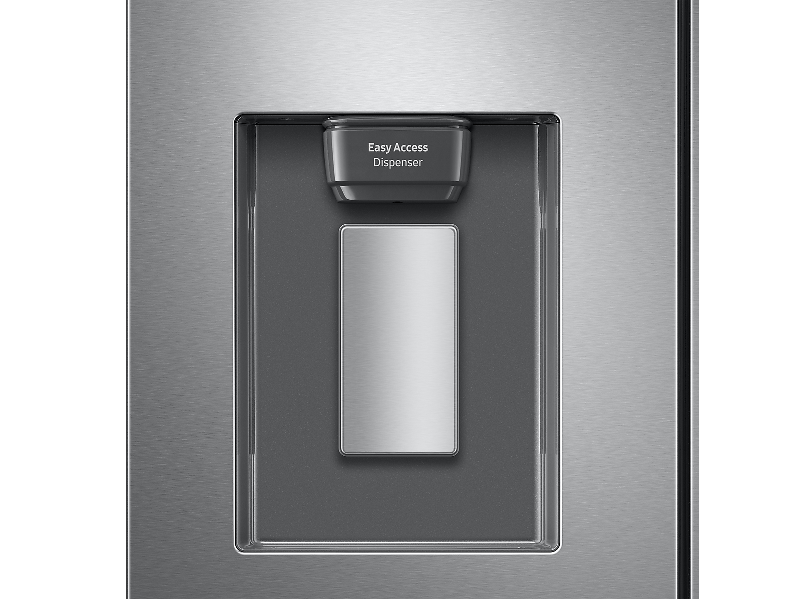 22 cu. ft. Smart 3-Door French Door Refrigerator with External Water Dispenser in Silver(RF22A4221SR/AA)