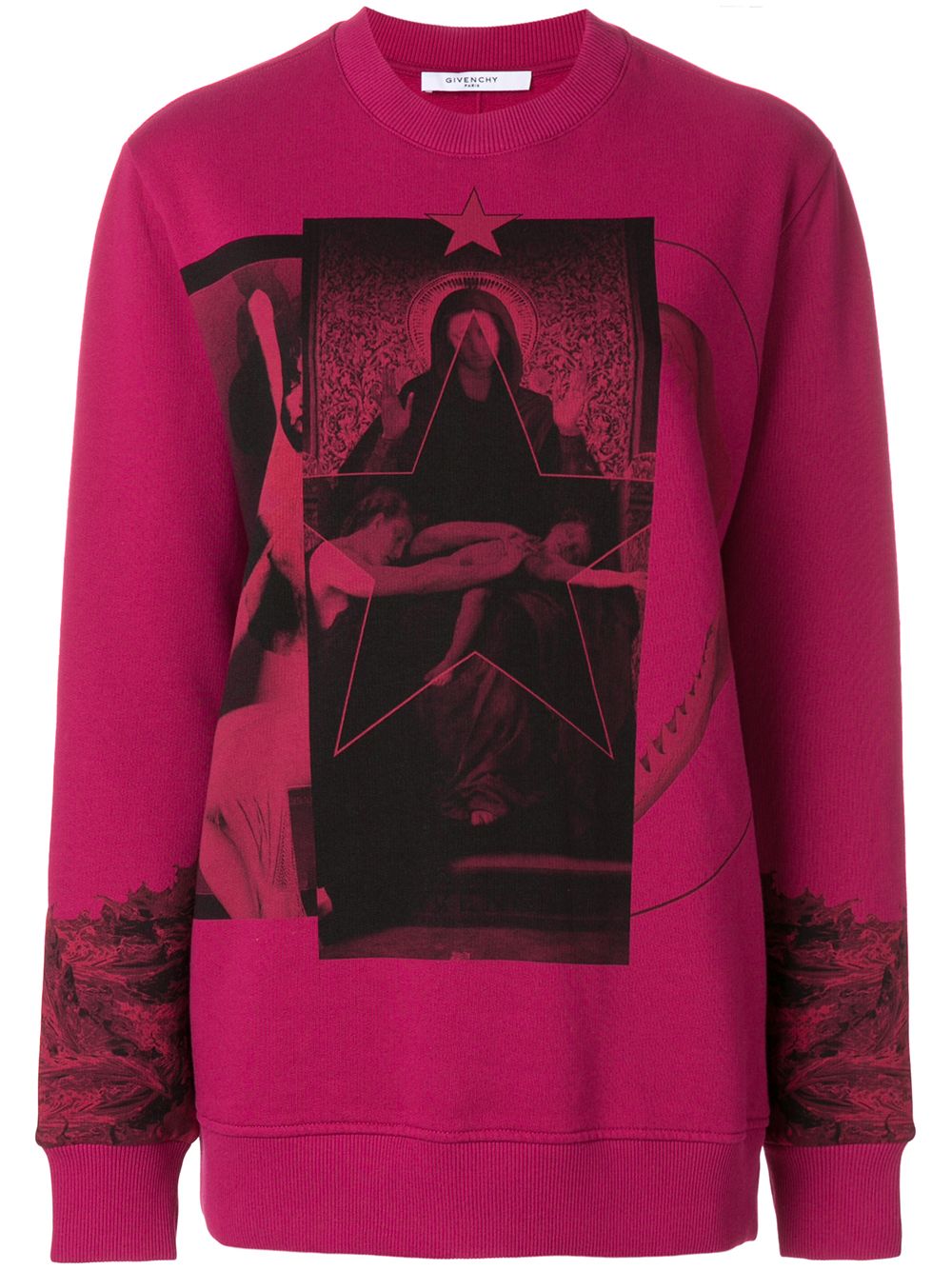Printed sweatshirt - Pink