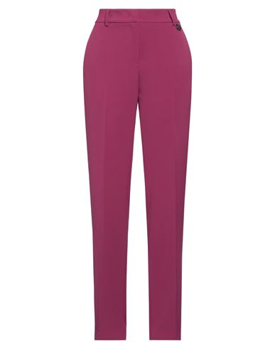 Woman Pants Garnet Size 4 Polyester, Elastane