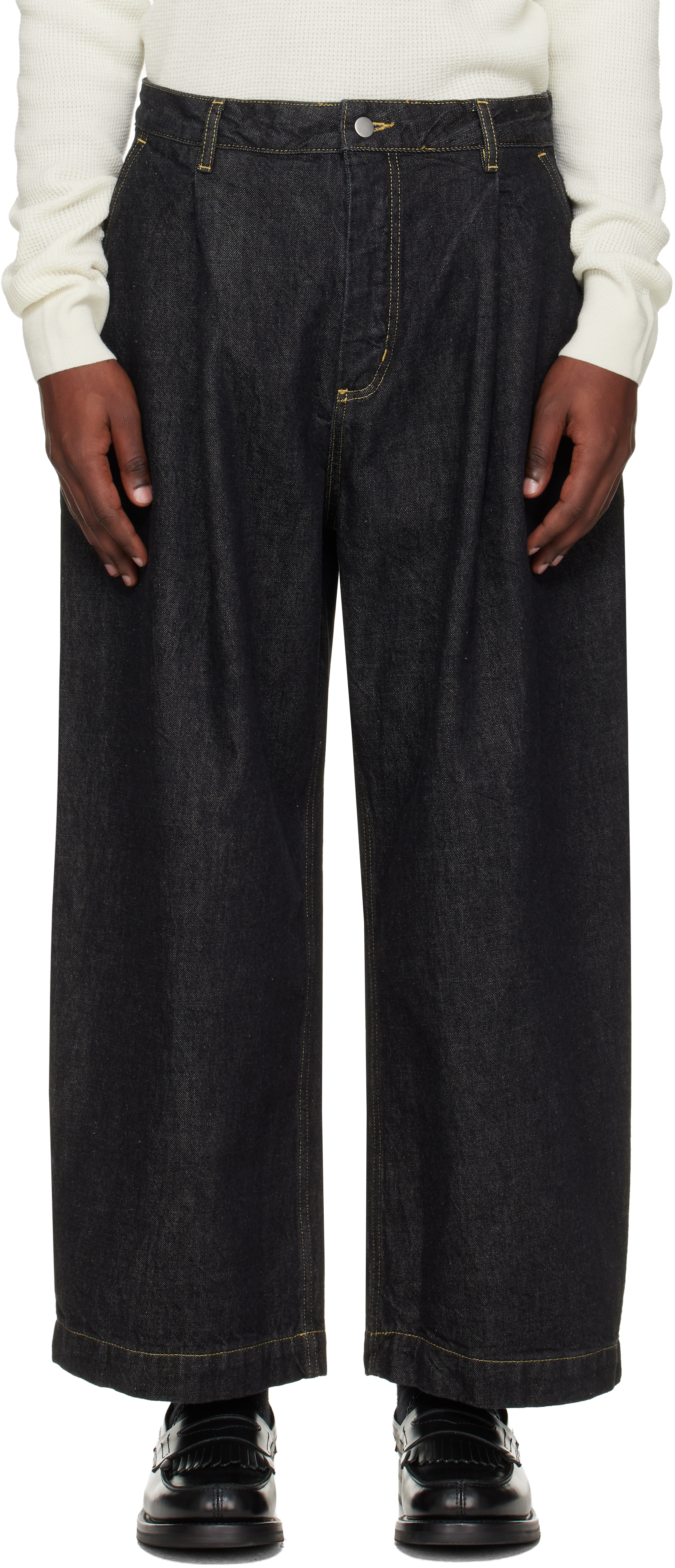 Black Puch Italian Denim Jeans