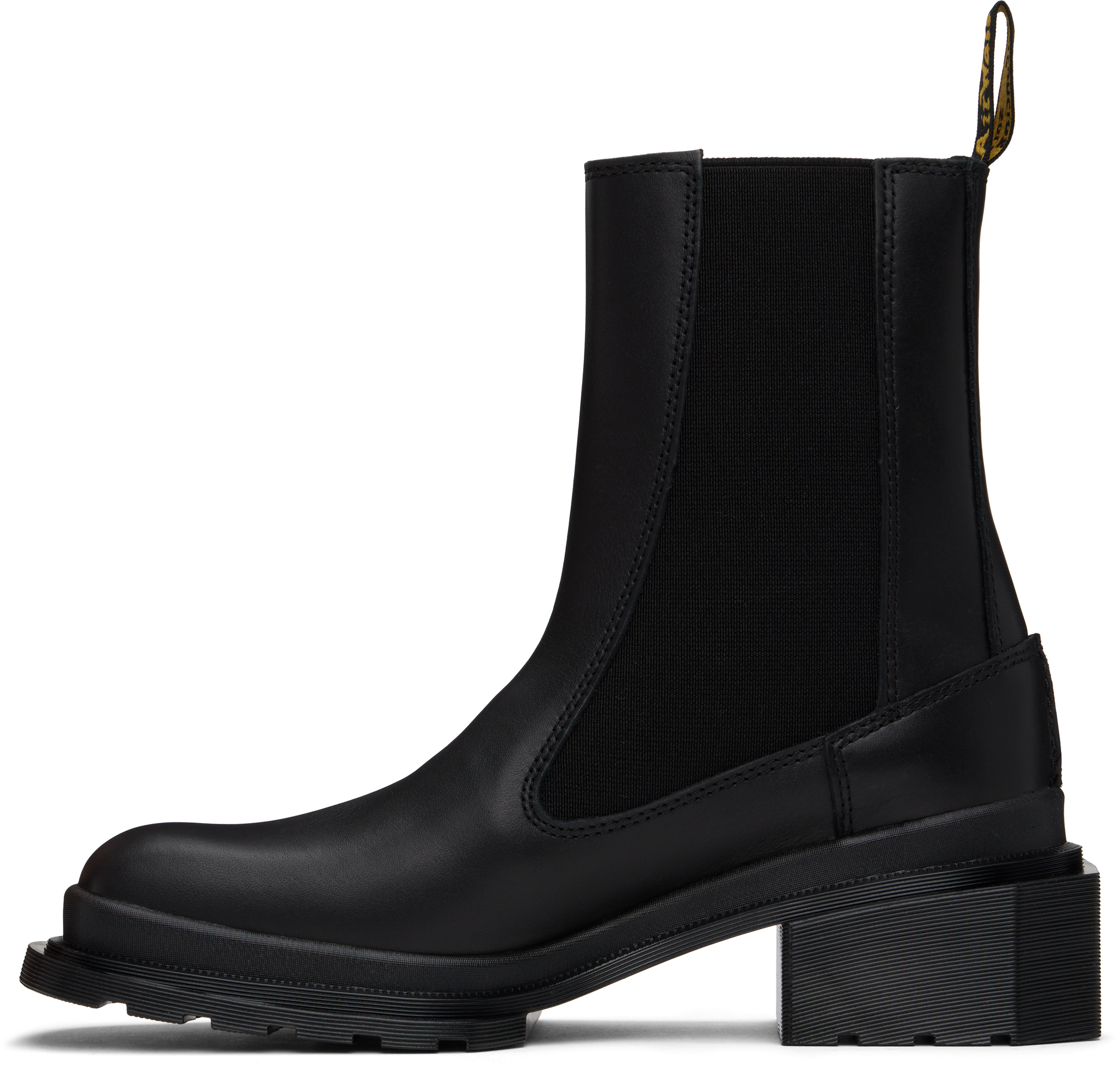 Dr. Martens Black Maybole Square Toe Chelsea Boots
